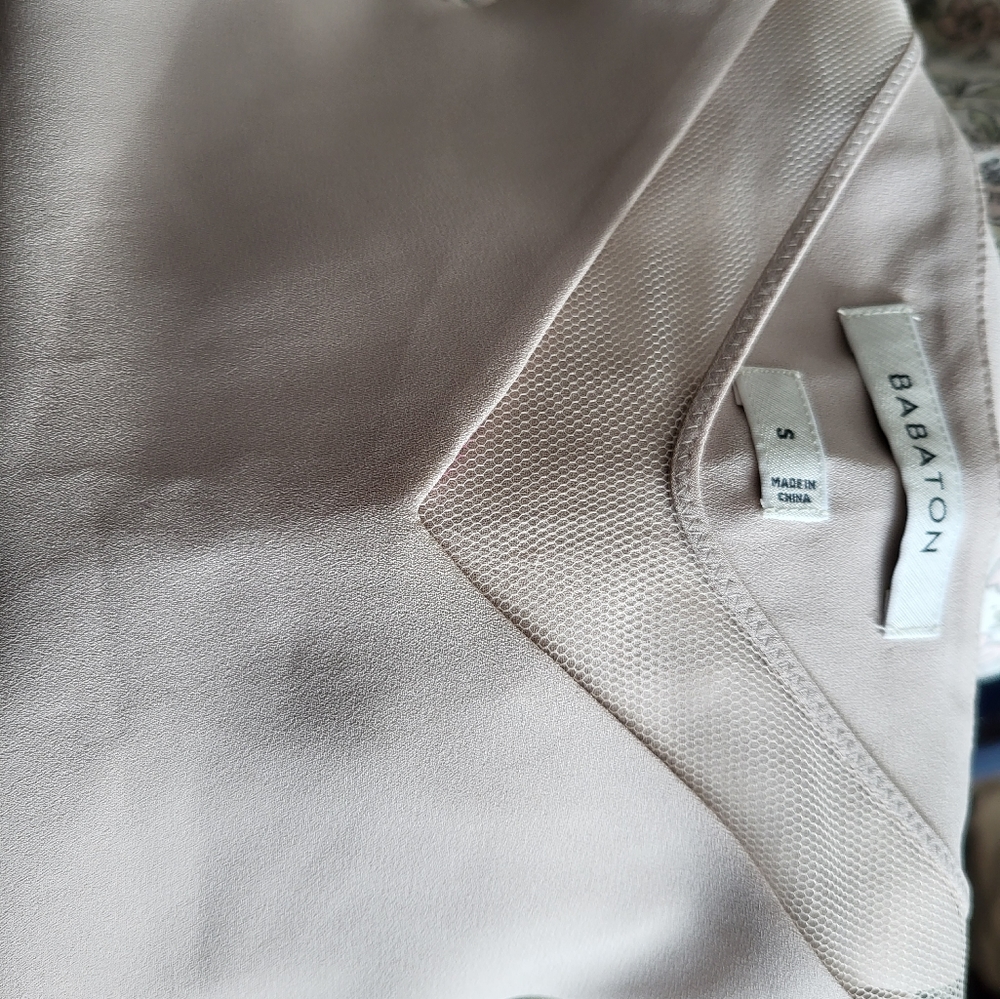Babaton silk tank.